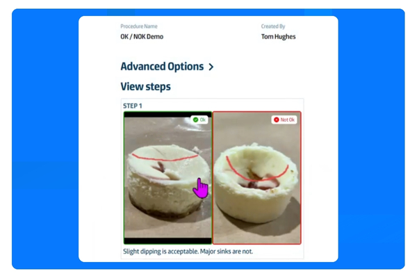 OK / Not OK Visual Quality Tool
